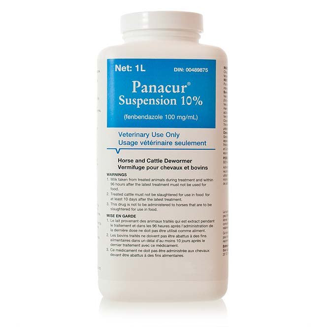 Panacur (Fenbendazole) Suspension 100mg/mL