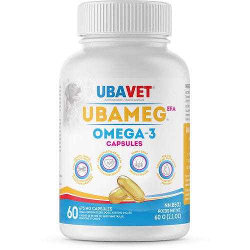 Ubameg EFA omega 3 capsules