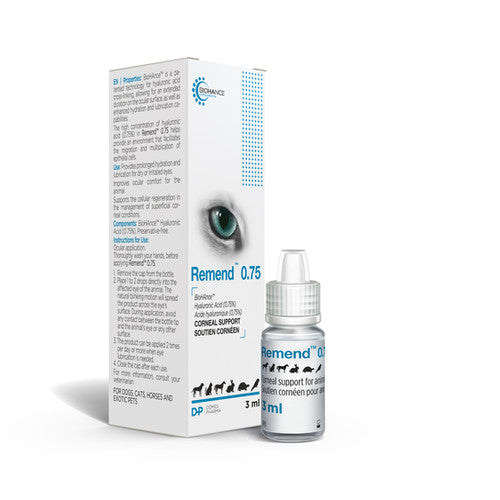 BioHAnce Remend 0.75 Corneal Support Eye Drops, 3ml