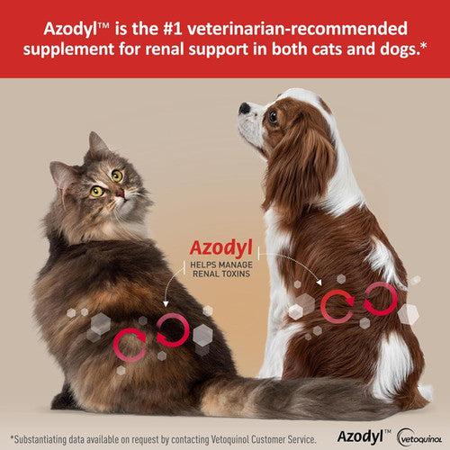 Azodyl Probiotic Renal Care for Dogs & Cats (90 capsules)