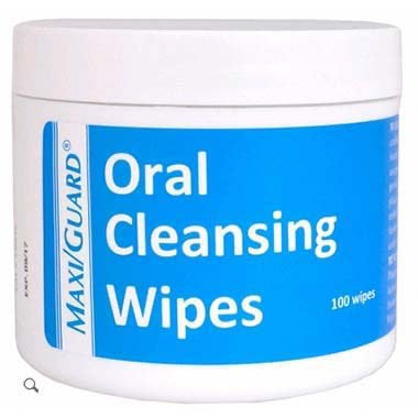 Maxi-Guard Oral Cleansing Dental Wipes - 100 Wipes